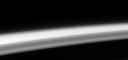 Alpha Centauri above the rings of saturn