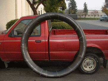 Completed ring with JP's truck